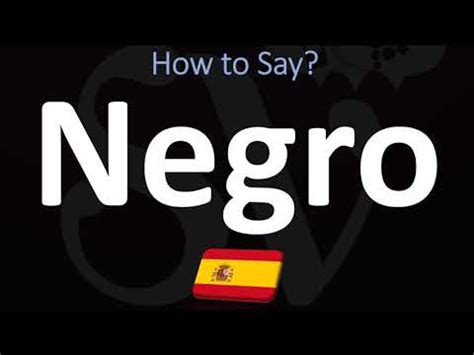 spanish word for 6|spanish word for black.